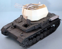 Accessories-AFV Quad AA Turret (Wirbelwind) & gun